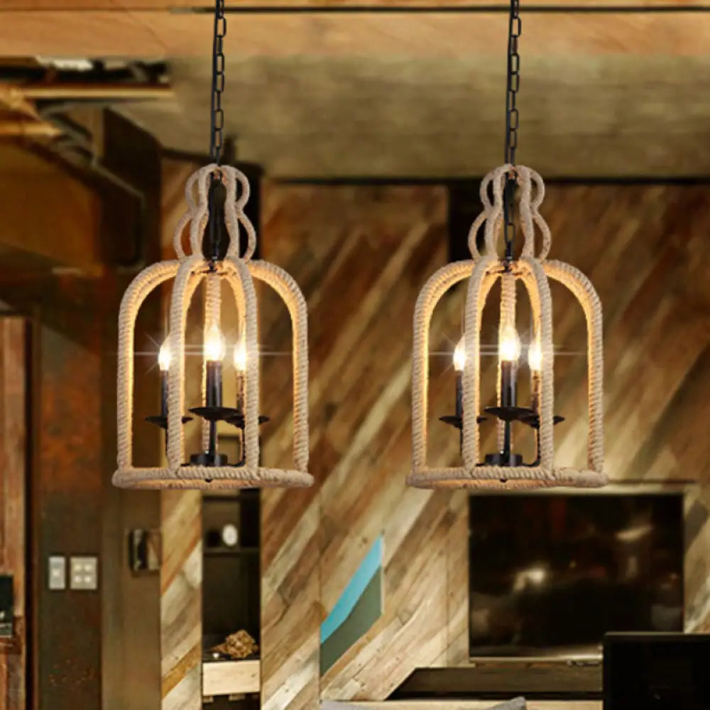 Chandeliers with Candle - Style Bulbs for a Classic AestheticChandeliers with Candle - Style Bulbs for a Classic AestheticIndustrial Rope Bird Cage Pendant Lamp - Beige, 3 Heads Chandelier Light for Coffee Shop Ceiling Chandeliers with Candle - Style Bulbs for a Classic AestheticChandeliers with Candle - Style Bulbs for a Classic AestheticIndustrial Rope Bird Cage Pendant Lamp - Beige, 3 Heads Chandelier Light for Coffee Shop Ceiling