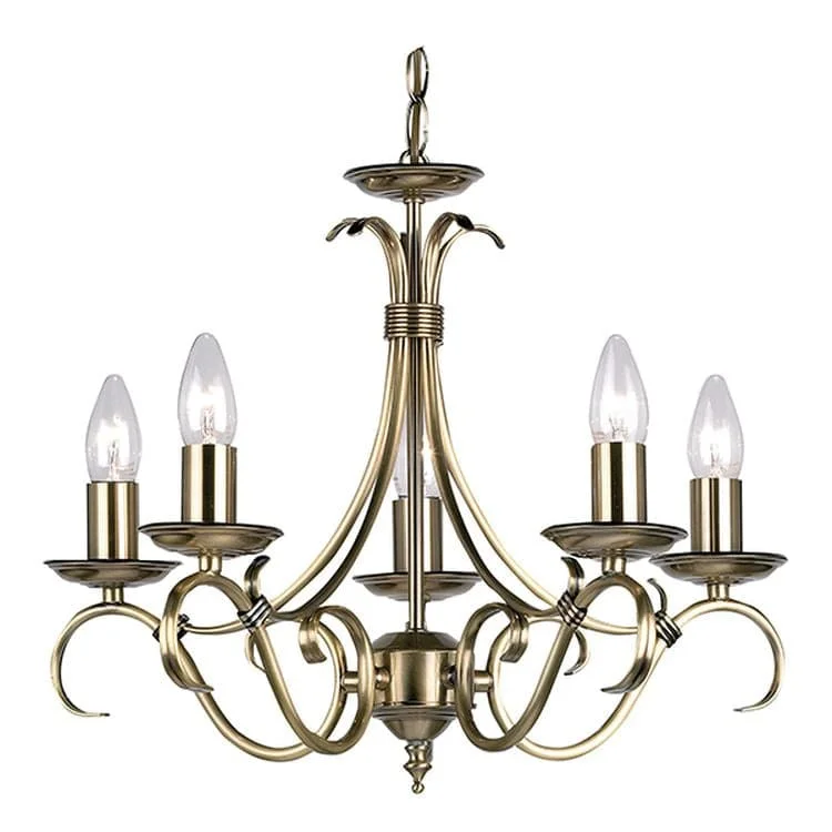 Chandeliers with Adjustable Height for Custom InstallationChandeliers with Adjustable Height for Custom InstallationBernice 5-Light Pendant Ceiling Light Antique Brass Chandeliers with Adjustable Height for Custom InstallationChandeliers with Adjustable Height for Custom InstallationBernice 5-Light Pendant Ceiling Light Antique Brass