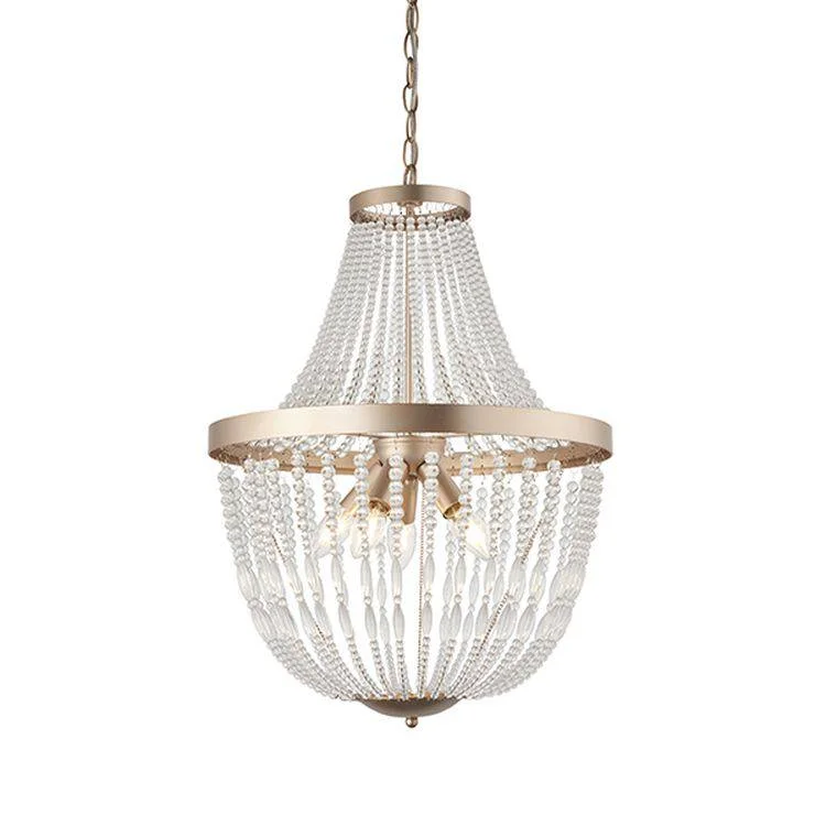 Chandeliers with Clear Crystal for a Sparkling EffectChandeliers with Clear Crystal for a Sparkling EffectCeline 5-Light Flush Ceiling Light