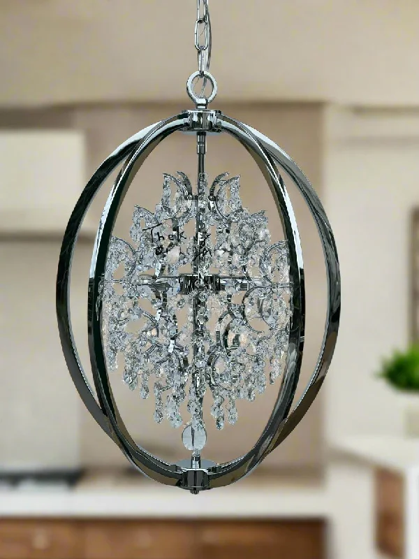 Chandeliers with Metal Frames in Bronze FinishChandeliers with Metal Frames in Bronze FinishOV-01H-CH Chandeliers with Metal Frames in Bronze FinishChandeliers with Metal Frames in Bronze FinishOV-01H-CH