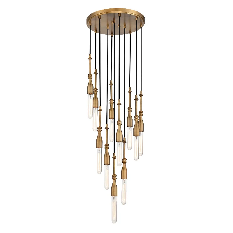 Chandeliers with Metal Frames in Copper FinishChandeliers with Metal Frames in Copper FinishLouise 11 Light Chandelier