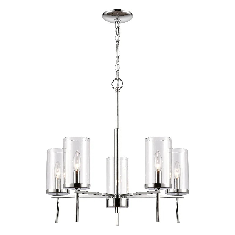 Chandeliers with Murano Glass for a High - End Artistic TouchChandeliers with Murano Glass for a High - End Artistic TouchOakland 25" Wide 5-Light Chandelier