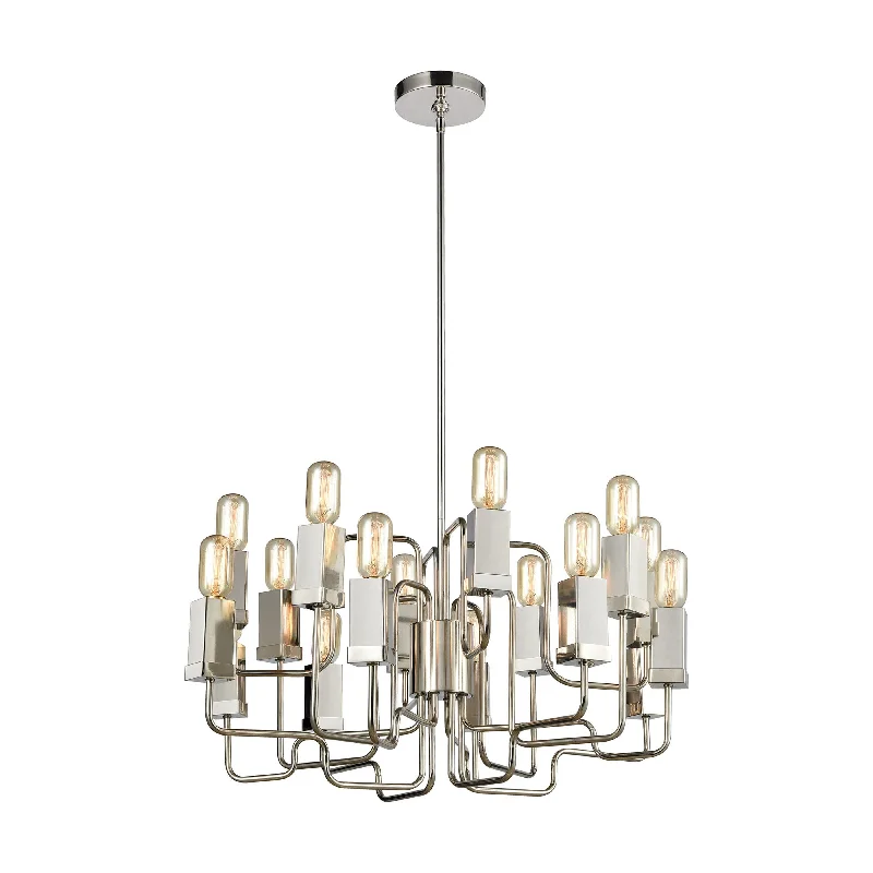 Chandeliers with Metal Frames in Copper FinishChandeliers with Metal Frames in Copper FinishSymposium 16-Light Chandelier Chandeliers with Metal Frames in Copper FinishChandeliers with Metal Frames in Copper FinishSymposium 16-Light Chandelier