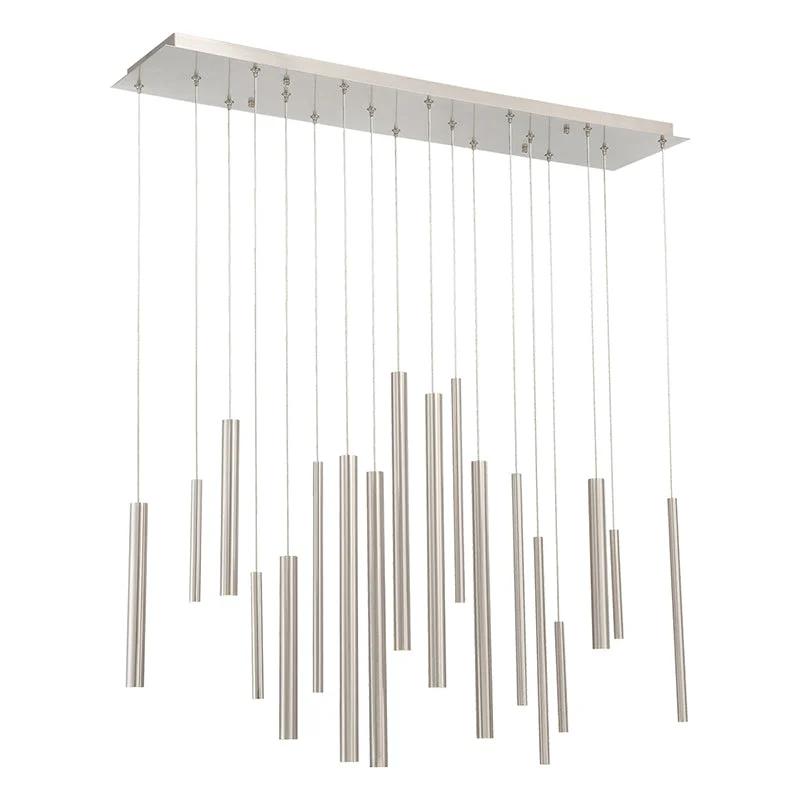Chandeliers with Dimmable Lights for Ambiance ControlChandeliers with Dimmable Lights for Ambiance ControlEurofase 31446 Santana 18-lt 42" LED Linear Chandelier Chandeliers with Dimmable Lights for Ambiance ControlChandeliers with Dimmable Lights for Ambiance ControlEurofase 31446 Santana 18-lt 42" LED Linear Chandelier