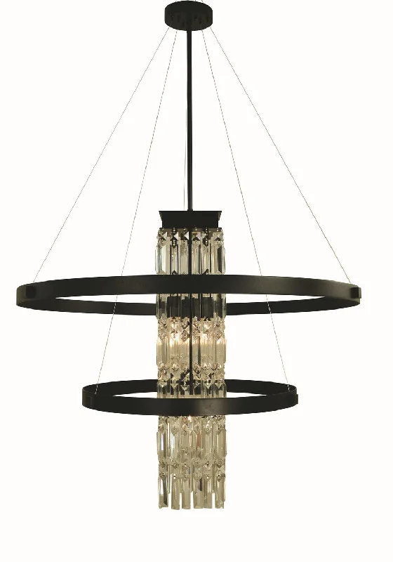 Chandeliers with Adjustable Height for Custom InstallationChandeliers with Adjustable Height for Custom InstallationIris Foyer Chandelier