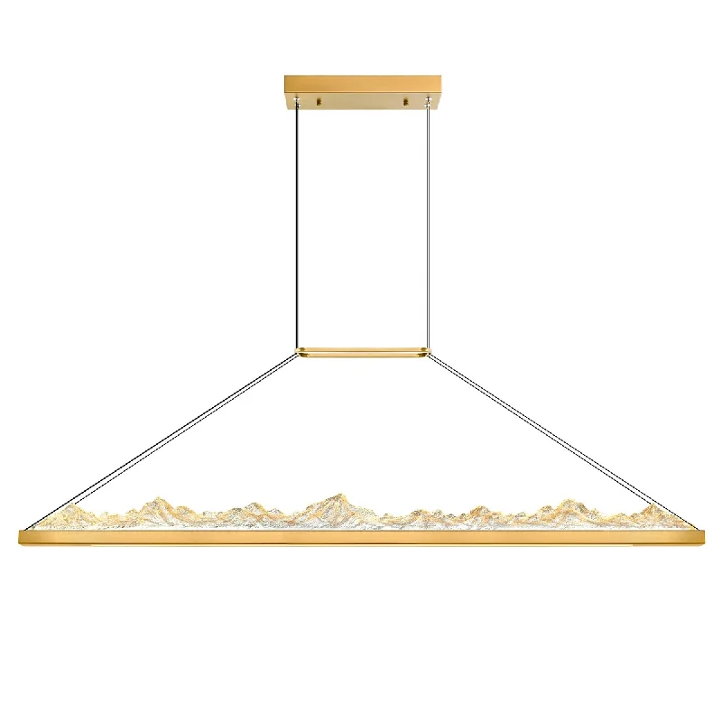 Mini Chandeliers for Adding Charm to Small SpacesMini Chandeliers for Adding Charm to Small SpacesHimalayas Integrated LED Brass Chandelier