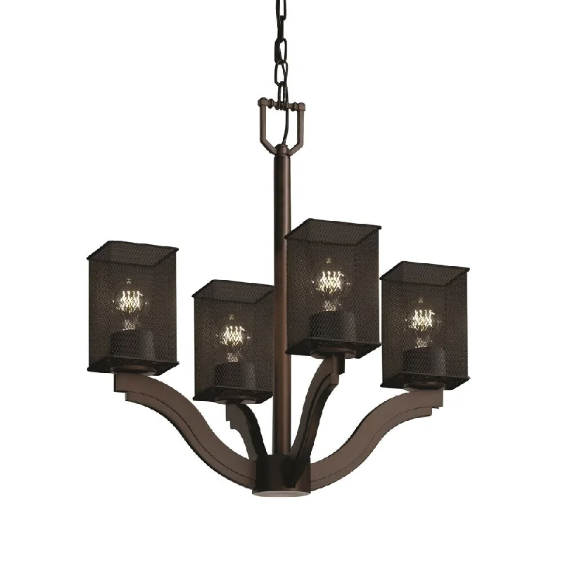Ceiling - Mounted Chandeliers for Standard CeilingsCeiling - Mounted Chandeliers for Standard CeilingsJustice Design Bend 4-light Chandelier, Dark Bronze Ceiling - Mounted Chandeliers for Standard CeilingsCeiling - Mounted Chandeliers for Standard CeilingsJustice Design Bend 4-light Chandelier, Dark Bronze