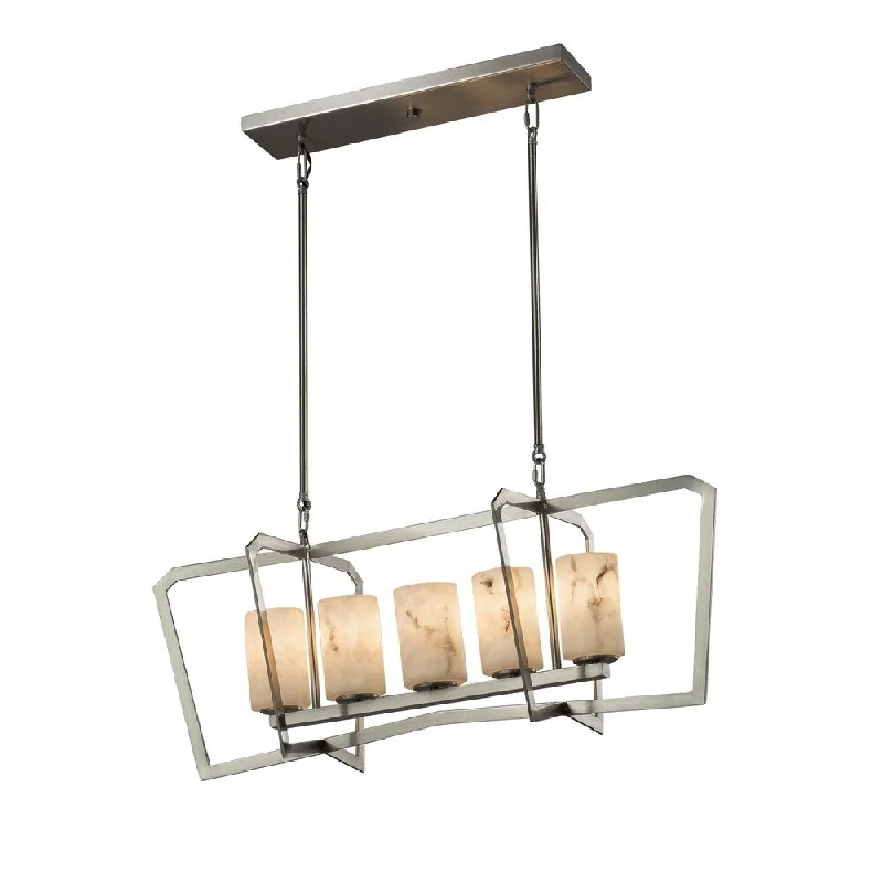 Chandeliers with Metal Frames in Gold FinishChandeliers with Metal Frames in Gold FinishJustice Design LumenAria Aria 5-light Brushed Nickel Chandelier, Faux Alabaster Cylinder - Flat Rim Shade Chandeliers with Metal Frames in Gold FinishChandeliers with Metal Frames in Gold FinishJustice Design LumenAria Aria 5-light Brushed Nickel Chandelier, Faux Alabaster Cylinder - Flat Rim Shade