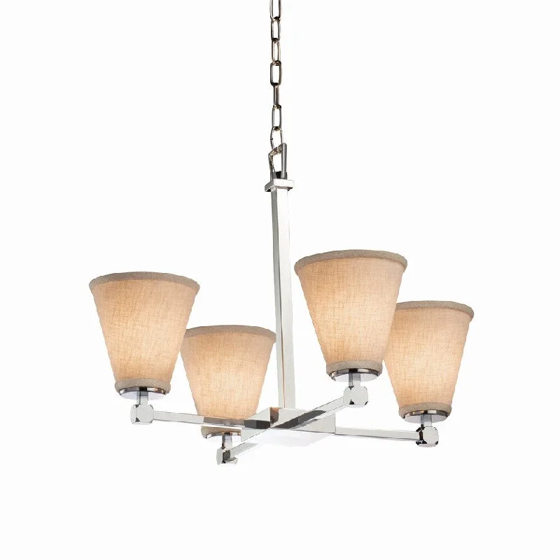 Rustic Wood Chandeliers for Country - Style HousesRustic Wood Chandeliers for Country - Style HousesJustice Design Textile Tetra Cone 4-light Chrome Chandelier Rustic Wood Chandeliers for Country - Style HousesRustic Wood Chandeliers for Country - Style HousesJustice Design Textile Tetra Cone 4-light Chrome Chandelier