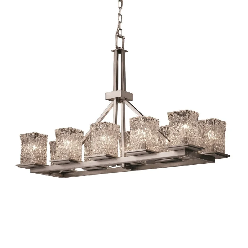 Oversized Chandeliers as a Statement Piece in Living RoomsOversized Chandeliers as a Statement Piece in Living RoomsJustice Design Veneto Luce Montana 10-light Brushed Nickel Chandelier, Clear Textured Square - Rippled Rim Shade Oversized Chandeliers as a Statement Piece in Living RoomsOversized Chandeliers as a Statement Piece in Living RoomsJustice Design Veneto Luce Montana 10-light Brushed Nickel Chandelier, Clear Textured Square - Rippled Rim Shade
