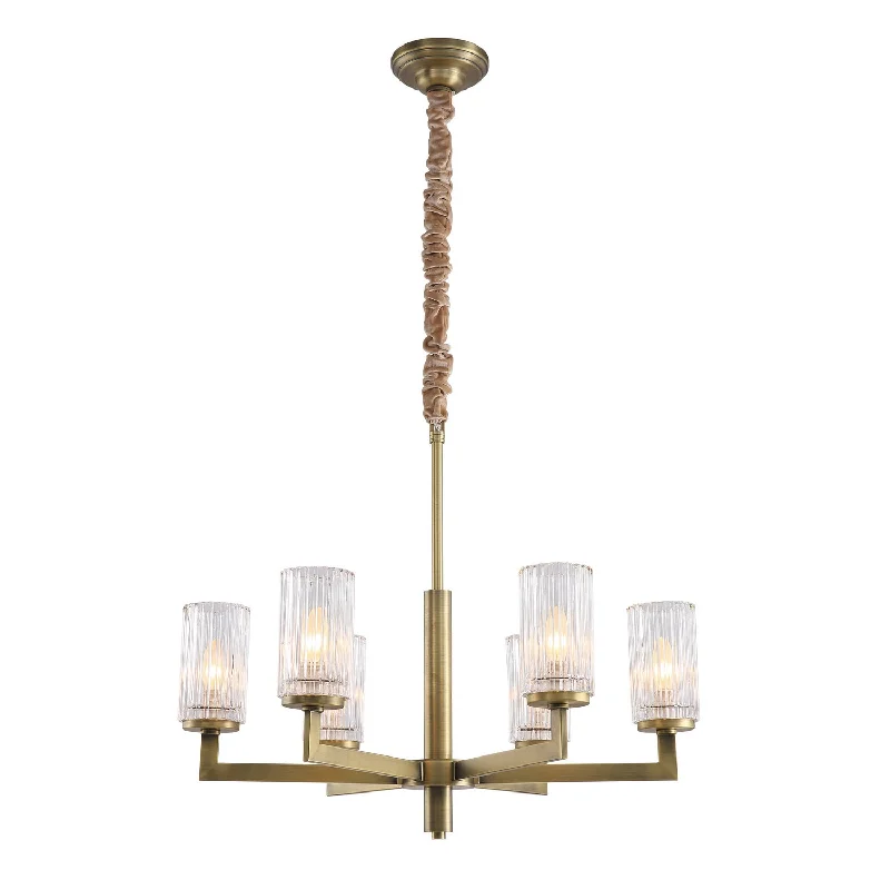 Mid - Century Modern Chandeliers for Vintage AppealMid - Century Modern Chandeliers for Vintage AppealKanova & Co. Corricella KCH0101-6AB Chandelier Light - Francesco Brass Mid - Century Modern Chandeliers for Vintage AppealMid - Century Modern Chandeliers for Vintage AppealKanova & Co. Corricella KCH0101-6AB Chandelier Light - Francesco Brass