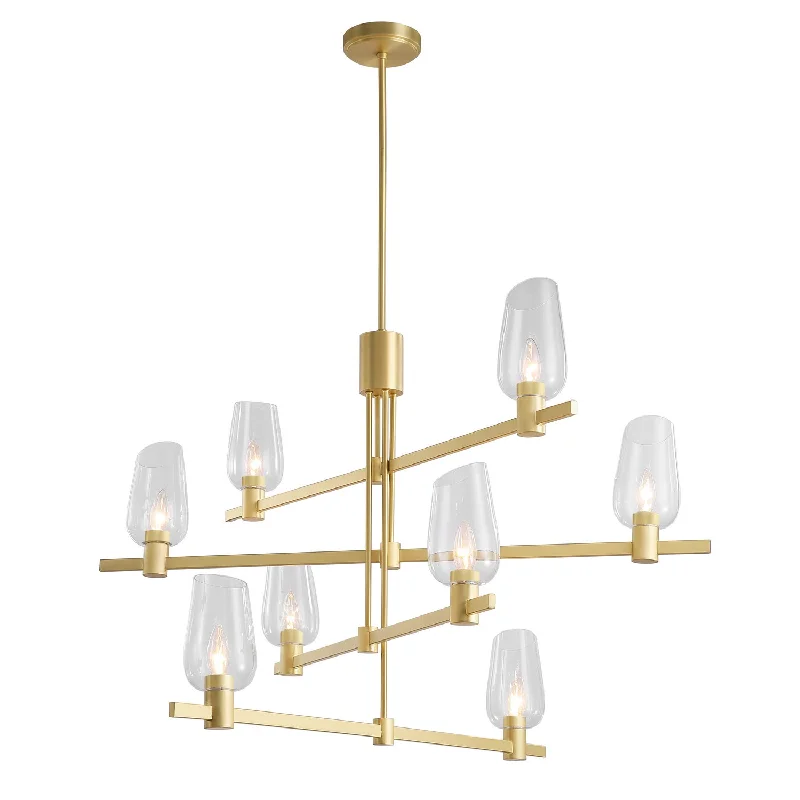 Chandeliers with Venetian Glass for a Luxurious LookChandeliers with Venetian Glass for a Luxurious LookKanova & Co. Calabria KCH0104L-8NB Chandelier Light - Louise Brass Chandeliers with Venetian Glass for a Luxurious LookChandeliers with Venetian Glass for a Luxurious LookKanova & Co. Calabria KCH0104L-8NB Chandelier Light - Louise Brass