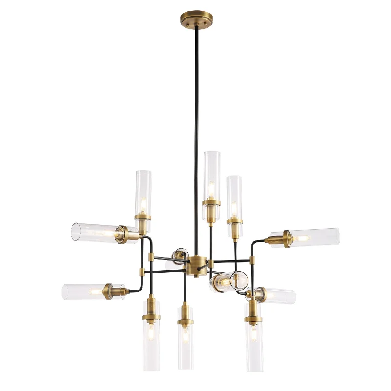 Chandeliers with Metal Frames in Black FinishChandeliers with Metal Frames in Black FinishKanova & Co. Sovana KCH0106-12ANB Chandelier Light - Rembrandt brass Chandeliers with Metal Frames in Black FinishChandeliers with Metal Frames in Black FinishKanova & Co. Sovana KCH0106-12ANB Chandelier Light - Rembrandt brass