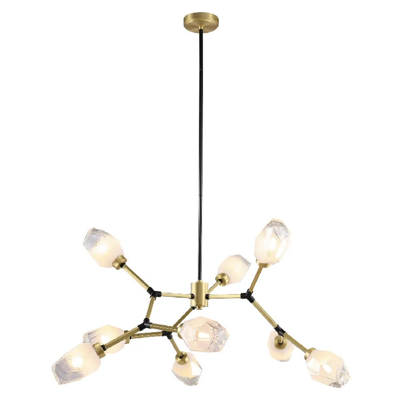 Chandeliers with Clear Crystal for a Sparkling EffectChandeliers with Clear Crystal for a Sparkling EffectKanova & Co. Atrani KCH0107-9NB Chandelier Light - Louise Brass Chandeliers with Clear Crystal for a Sparkling EffectChandeliers with Clear Crystal for a Sparkling EffectKanova & Co. Atrani KCH0107-9NB Chandelier Light - Louise Brass