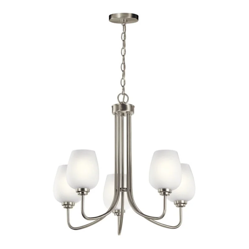 LED Chandeliers for Energy - Efficient LightingLED Chandeliers for Energy - Efficient LightingKichler 44377 Valserrano 5-lt 24" Chandelier with Satin Etched Glass LED Chandeliers for Energy - Efficient LightingLED Chandeliers for Energy - Efficient LightingKichler 44377 Valserrano 5-lt 24" Chandelier with Satin Etched Glass