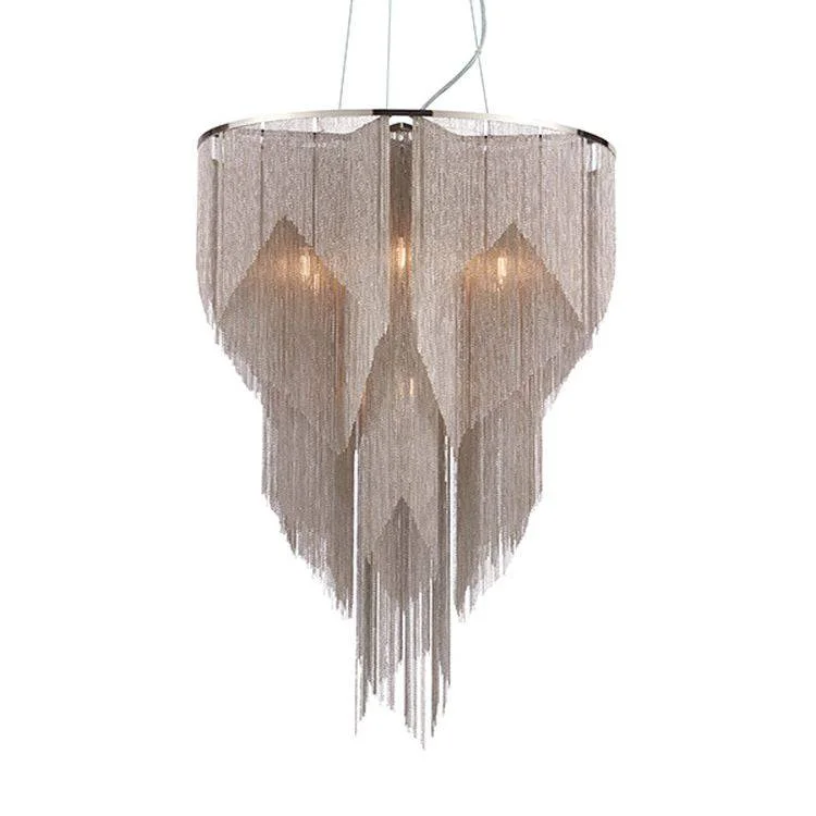 Chandeliers with Colored Glass for a Splash of ColorChandeliers with Colored Glass for a Splash of ColorLoire 6-Light Pendant Ceiling Light