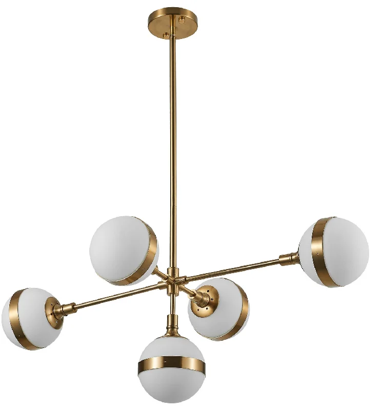 Chandeliers with Murano Glass for a High - End Artistic TouchChandeliers with Murano Glass for a High - End Artistic TouchLuce Lumen 2435-33 Chandelier Light - Industrial Gold
