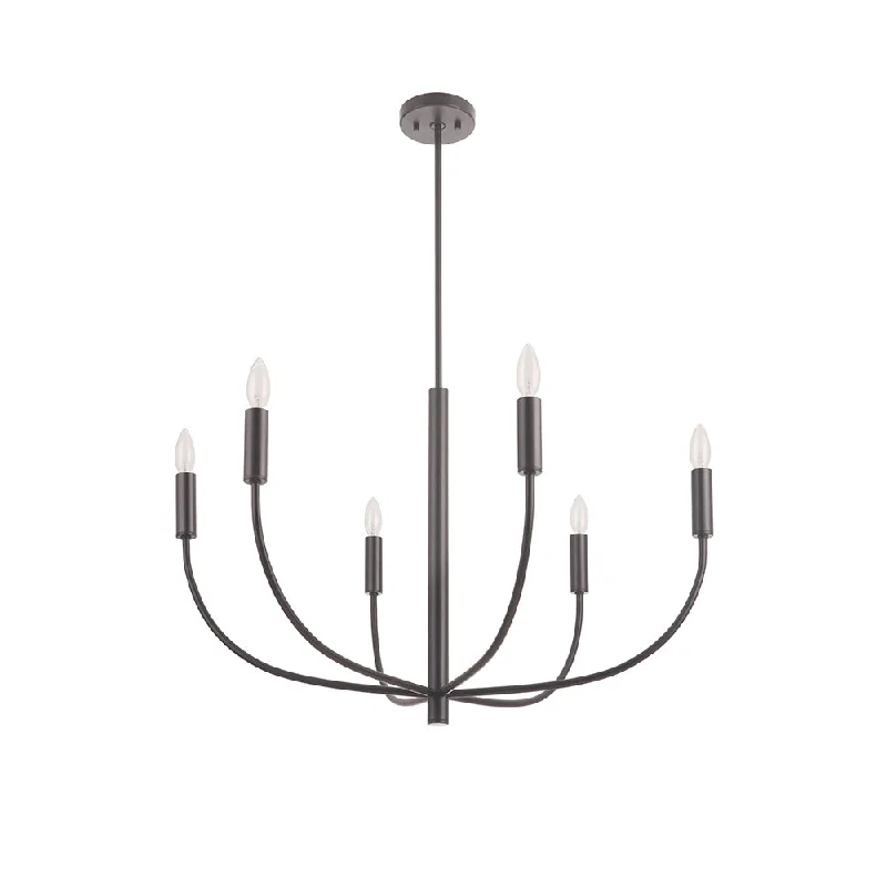 Minimalist Chandeliers for Sleek and Simple InteriorsMinimalist Chandeliers for Sleek and Simple InteriorsMariana Hayden 320608 Chandelier Light - Black