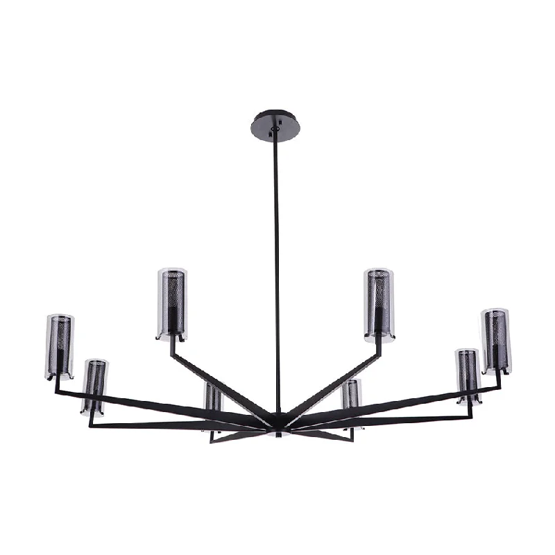 Incandescent Chandeliers for a Warm and Traditional GlowIncandescent Chandeliers for a Warm and Traditional GlowMariana Noire 350808 Chandelier Light - Black