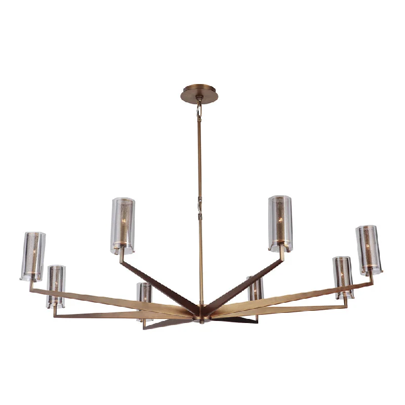 Chandeliers with Candle - Style Bulbs for a Classic AestheticChandeliers with Candle - Style Bulbs for a Classic AestheticMariana Noire 350822 Chandelier Light - Brass
