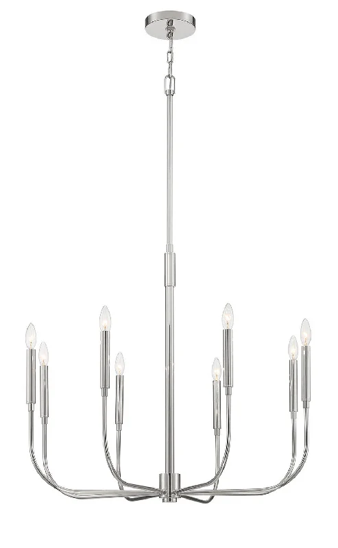 Chandeliers for Low Ceilings to Avoid OvercrowdingChandeliers for Low Ceilings to Avoid OvercrowdingMariana 580825 Chandelier Light - Polished Nickel