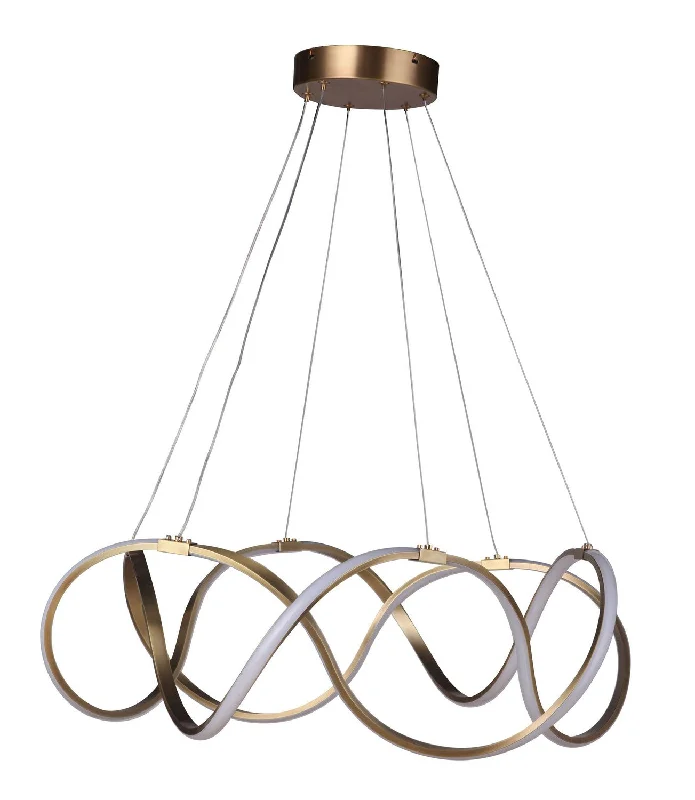 Oversized Chandeliers as a Statement Piece in Living RoomsOversized Chandeliers as a Statement Piece in Living RoomsMariana Trilogy 703342 Chandelier Light - Aged Brass