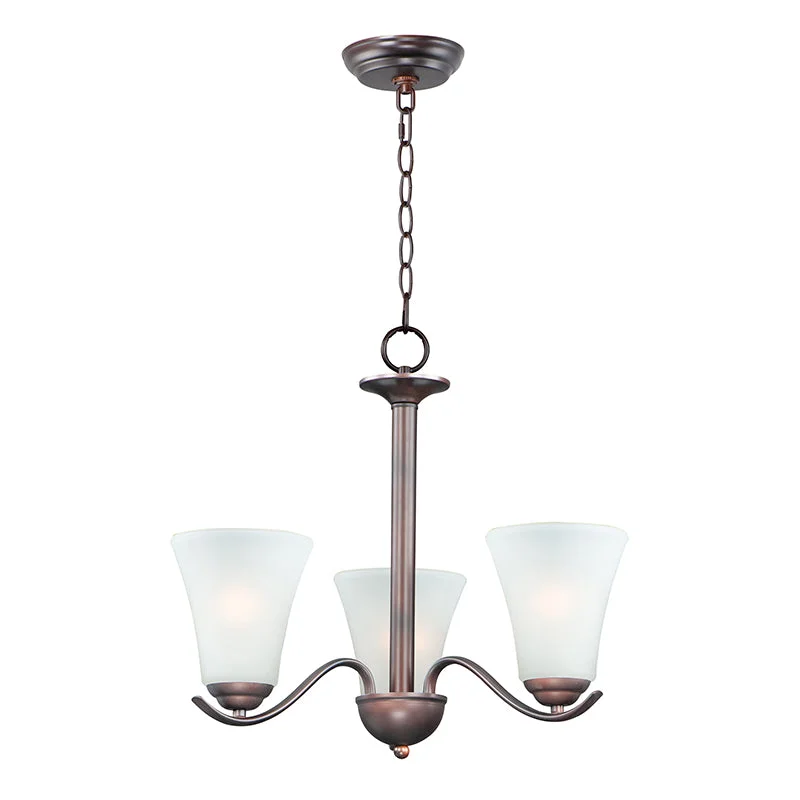 Chandeliers with Adjustable Height for Custom InstallationChandeliers with Adjustable Height for Custom InstallationMaxim 112073FT Vital 3-lt 20" Chandelier