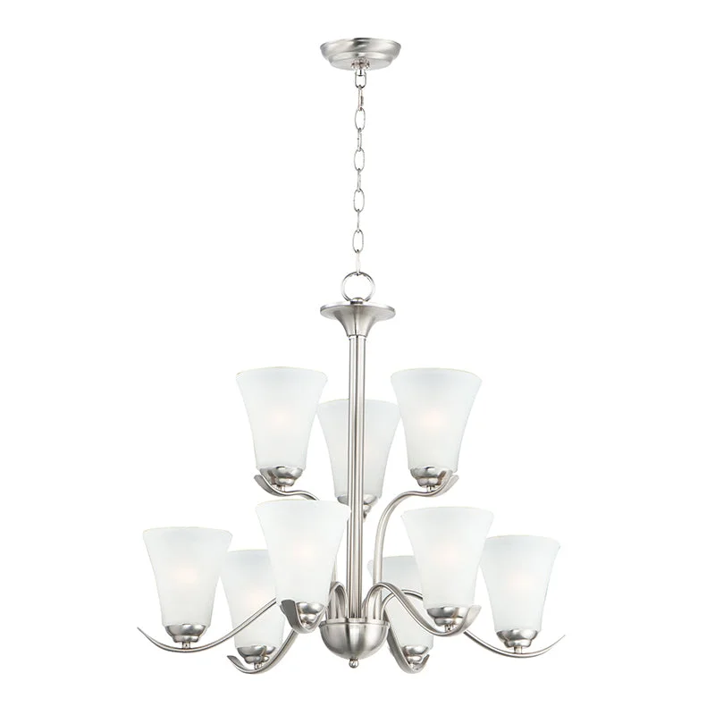 Rustic Wood Chandeliers for Country - Style HousesRustic Wood Chandeliers for Country - Style HousesMaxim 12076FT Vital 9-lt 26" Chandelier