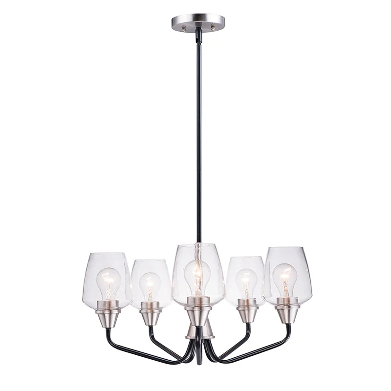 Chandeliers with Multiple Lights for Maximum IlluminationChandeliers with Multiple Lights for Maximum IlluminationMaxim 26125 Goblet 5-lt 23" Chandelier