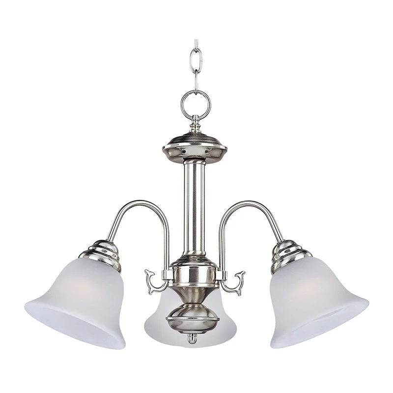 LED Chandeliers for Energy - Efficient LightingLED Chandeliers for Energy - Efficient LightingMaxim 2697FT Malaga 3-lt 20" Chandelier, Frosted Glass LED Chandeliers for Energy - Efficient LightingLED Chandeliers for Energy - Efficient LightingMaxim 2697FT Malaga 3-lt 20" Chandelier, Frosted Glass