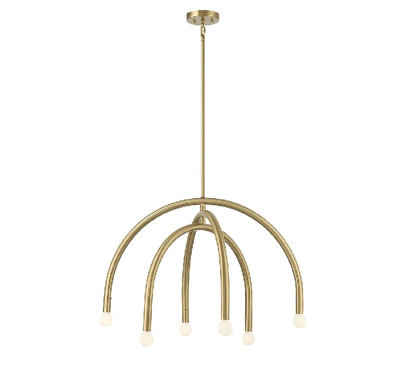 Chandeliers for Living Rooms to Create a Focal PointChandeliers for Living Rooms to Create a Focal PointMeridian M100115NB Chandelier Light - Natural Brass
