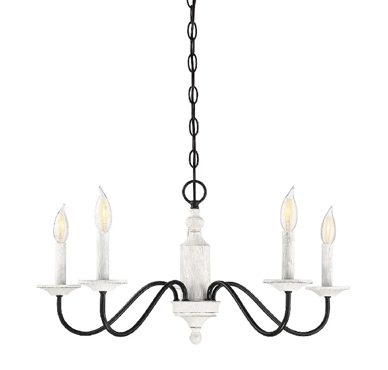 Chandeliers for High Ceilings to Fill Vertical SpaceChandeliers for High Ceilings to Fill Vertical SpaceMeridian Mchan M10044WW Chandelier Light - Washed Wood and Iron