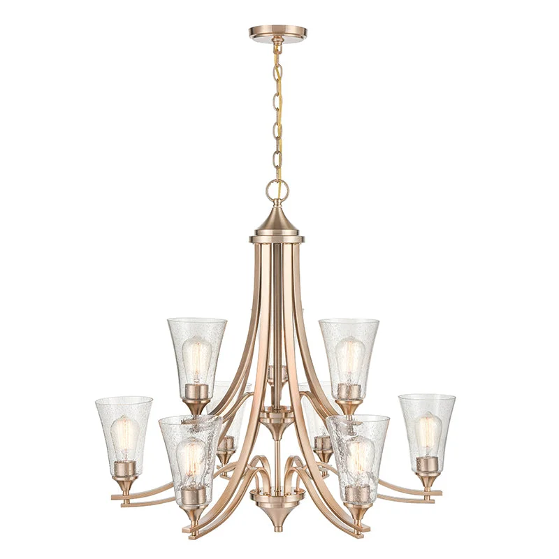Art Deco Chandeliers for a Retro - Glam LookArt Deco Chandeliers for a Retro - Glam LookMillennium 1469 Natalie 9-lt 32" Chandelier