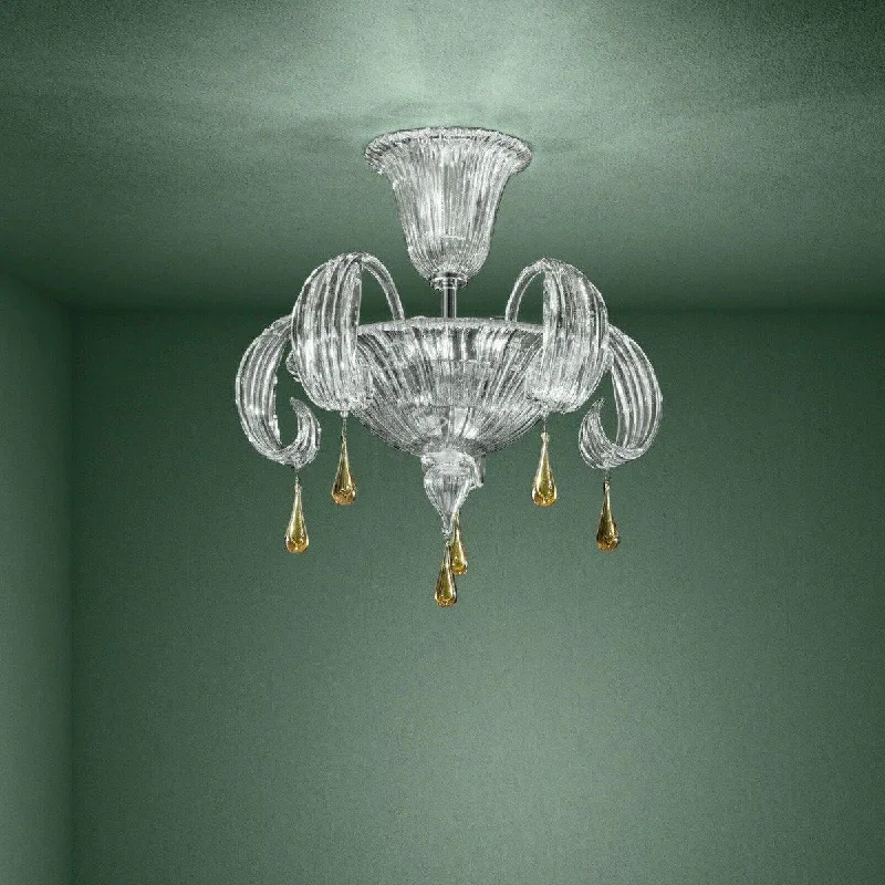 Clear and 24kt Gold - Sylcom