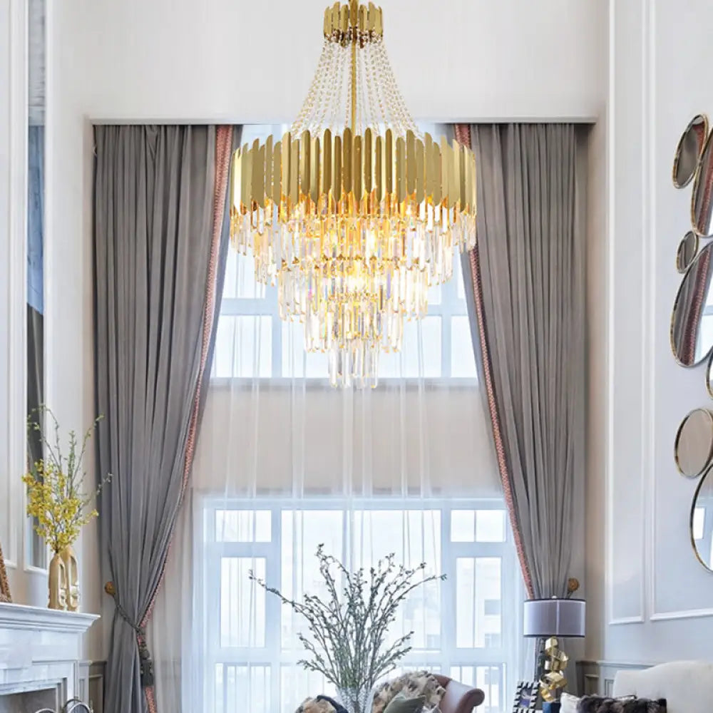 Chandeliers with Adjustable Arms for Directional LightingChandeliers with Adjustable Arms for Directional LightingGold Hanging Chandelier: Vintage Style Pendant Light with K9 Crystal Accent for Stairway Chandeliers with Adjustable Arms for Directional LightingChandeliers with Adjustable Arms for Directional LightingGold Hanging Chandelier: Vintage Style Pendant Light with K9 Crystal Accent for Stairway