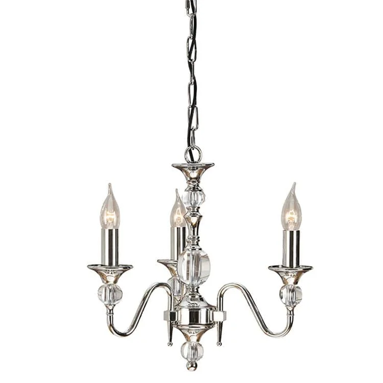 Chandeliers with Candle - Style Bulbs for a Classic AestheticChandeliers with Candle - Style Bulbs for a Classic AestheticPolina Nickel 3-Light Pendant Ceiling Light Chandeliers with Candle - Style Bulbs for a Classic AestheticChandeliers with Candle - Style Bulbs for a Classic AestheticPolina Nickel 3-Light Pendant Ceiling Light