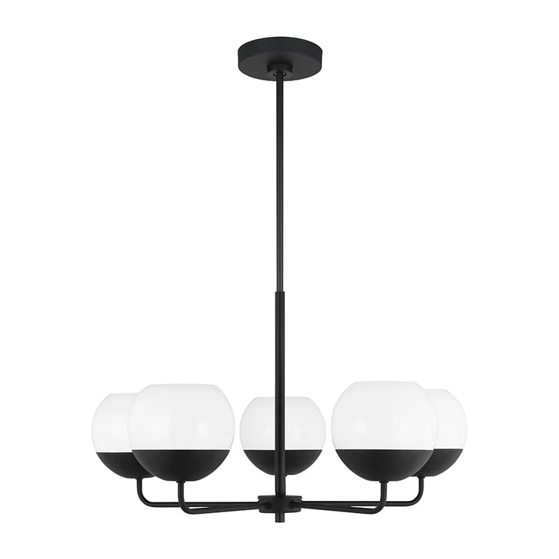 Minimalist Chandeliers for Sleek and Simple InteriorsMinimalist Chandeliers for Sleek and Simple InteriorsSea Gull 3168105 Alvin 5-lt 26" Chandelier