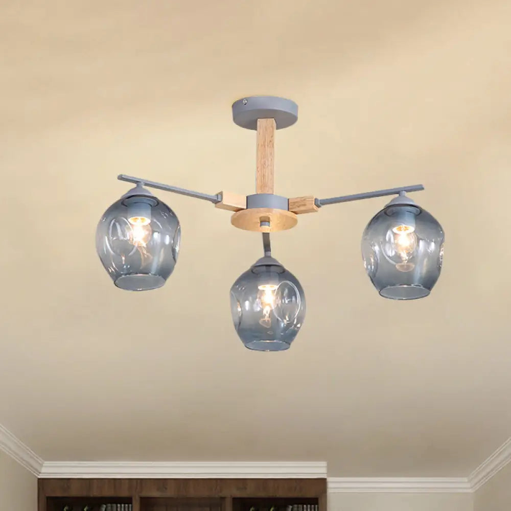 Small Chandeliers for Compact RoomsSmall Chandeliers for Compact RoomsModern Smoke Gray Glass Pendant Chandelier - 3/6 Light Modo Hanging Fixture for Living Room Small Chandeliers for Compact RoomsSmall Chandeliers for Compact RoomsModern Smoke Gray Glass Pendant Chandelier - 3/6 Light Modo Hanging Fixture for Living Room