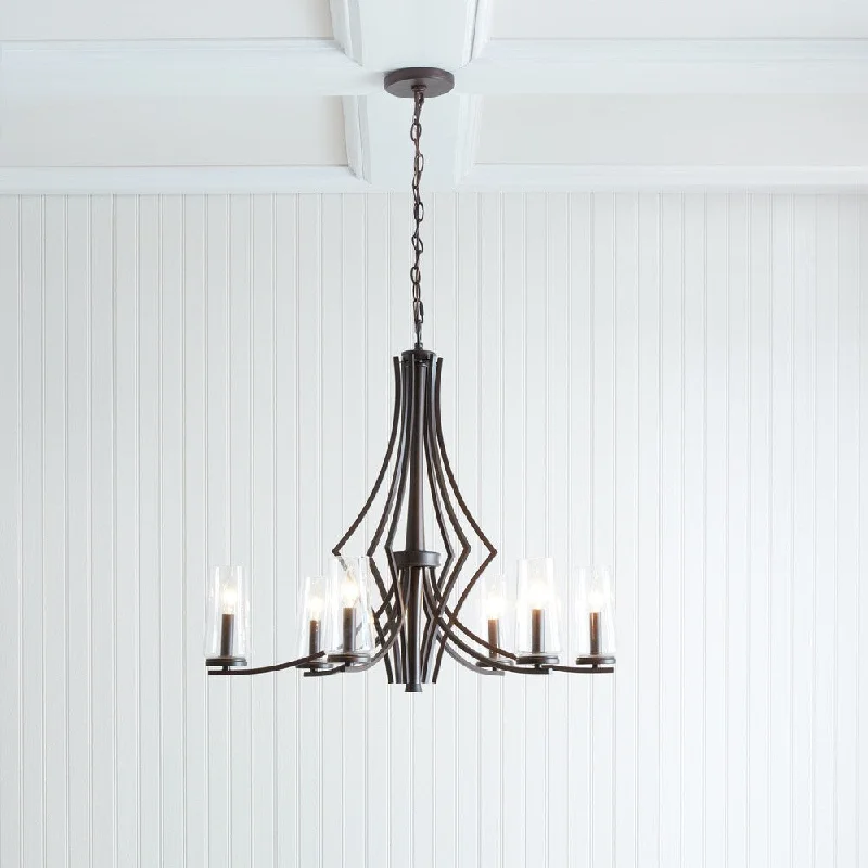 Chandeliers with Colored Glass for a Splash of ColorChandeliers with Colored Glass for a Splash of ColorStella 6-light Burnished Bronze Chandelier Chandeliers with Colored Glass for a Splash of ColorChandeliers with Colored Glass for a Splash of ColorStella 6-light Burnished Bronze Chandelier