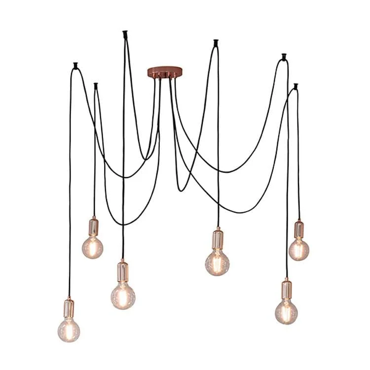 Chandeliers with Metal Frames in Black FinishChandeliers with Metal Frames in Black FinishStudio 6-Light Pendant Ceiling Light Copper Chandeliers with Metal Frames in Black FinishChandeliers with Metal Frames in Black FinishStudio 6-Light Pendant Ceiling Light Copper