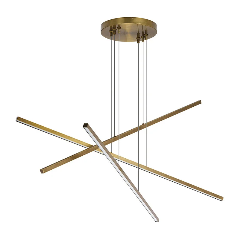 Chandeliers with Frosted Glass for a Softer Light DiffusionChandeliers with Frosted Glass for a Softer Light DiffusionTech 700LSESN3 Essence Trio 3-lt 50" LED Linear Chandelier Chandeliers with Frosted Glass for a Softer Light DiffusionChandeliers with Frosted Glass for a Softer Light DiffusionTech 700LSESN3 Essence Trio 3-lt 50" LED Linear Chandelier
