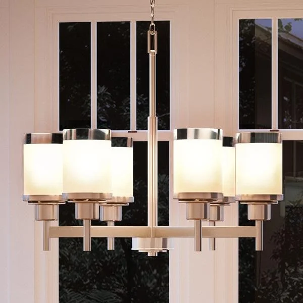 Oversized Chandeliers as a Statement Piece in Living RoomsOversized Chandeliers as a Statement Piece in Living RoomsUHP2023 Contemporary Chandelier, 19.75"H x 25"W, Brushed Nickel Finish, Cupertino Collection Oversized Chandeliers as a Statement Piece in Living RoomsOversized Chandeliers as a Statement Piece in Living RoomsUHP2023 Contemporary Chandelier, 19.75"H x 25"W, Brushed Nickel Finish, Cupertino Collection