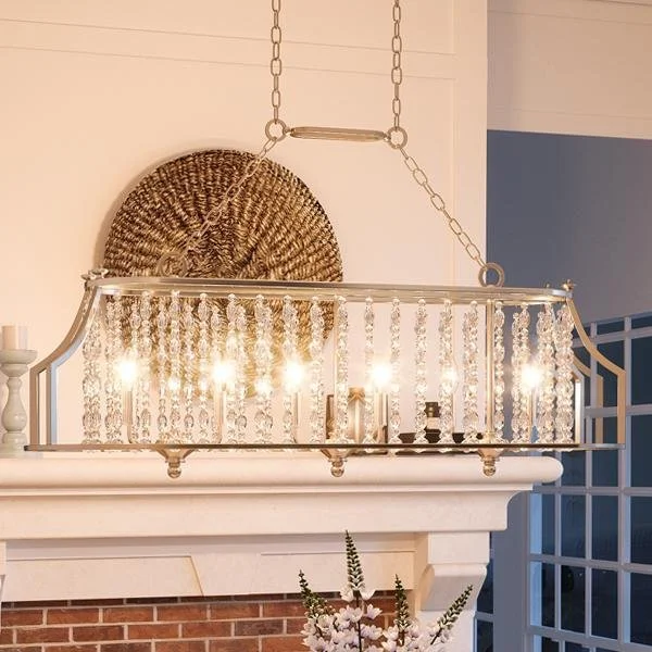 Mid - Century Modern Chandeliers for Vintage AppealMid - Century Modern Chandeliers for Vintage AppealUHP2251 Mediterranean Island/Linear Chandelier, 13.75"H x 38"W, Antique Silver Finish, Lexington Collection Mid - Century Modern Chandeliers for Vintage AppealMid - Century Modern Chandeliers for Vintage AppealUHP2251 Mediterranean Island/Linear Chandelier, 13.75"H x 38"W, Antique Silver Finish, Lexington Collection