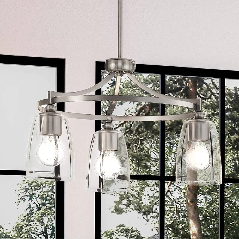 Rustic Wood Chandeliers for Country - Style HousesRustic Wood Chandeliers for Country - Style HousesUHP4261 Transitional Chandelier 12.25''H x 21''W, Brushed Nickel Finish, Coronado Collection Rustic Wood Chandeliers for Country - Style HousesRustic Wood Chandeliers for Country - Style HousesUHP4261 Transitional Chandelier 12.25''H x 21''W, Brushed Nickel Finish, Coronado Collection