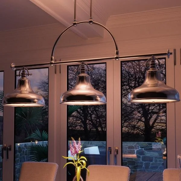 Chandeliers with Metal Frames in Copper FinishChandeliers with Metal Frames in Copper FinishUQL2283 Industrial Chandelier, 23.5"H x 52.5"W, Brushed Nickel Finish, Sonoma Collection Chandeliers with Metal Frames in Copper FinishChandeliers with Metal Frames in Copper FinishUQL2283 Industrial Chandelier, 23.5"H x 52.5"W, Brushed Nickel Finish, Sonoma Collection