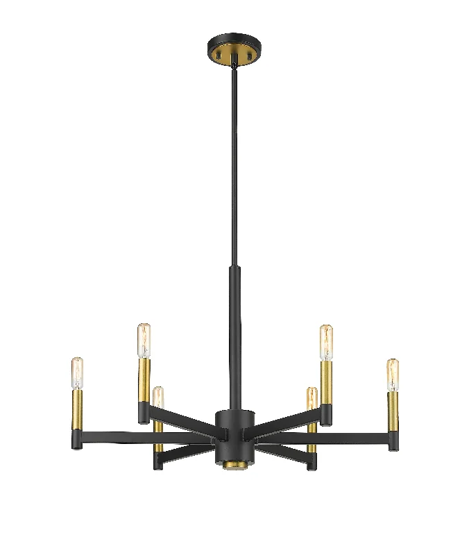 Incandescent Chandeliers for a Warm and Traditional GlowIncandescent Chandeliers for a Warm and Traditional GlowUWK11006BKBNG
