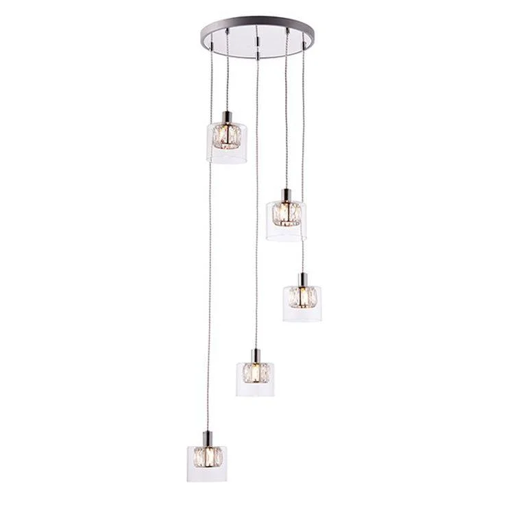 Modern Crystal Chandeliers for Contemporary HomesModern Crystal Chandeliers for Contemporary HomesVerina 5-Light Pendant Ceiling Light A Modern Crystal Chandeliers for Contemporary HomesModern Crystal Chandeliers for Contemporary HomesVerina 5-Light Pendant Ceiling Light A