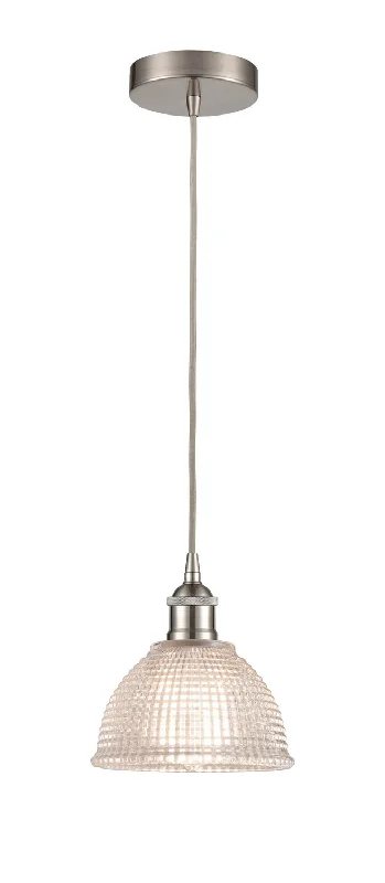 Scandinavian Style Ceiling Lights with Light Wood AccentsScandinavian Style Ceiling Lights with Light Wood AccentsOne Light Mini Pendant
