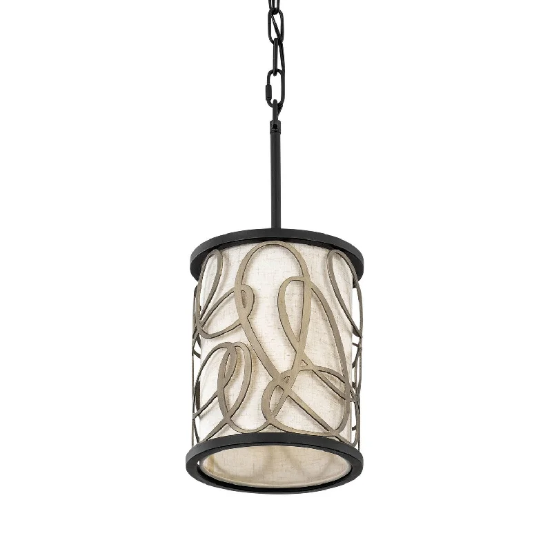 Tropical - Themed Ceiling Lights with Palm - Leaf Shapes and Rattan WrapsTropical - Themed Ceiling Lights with Palm - Leaf Shapes and Rattan WrapsOne Light Mini Pendant