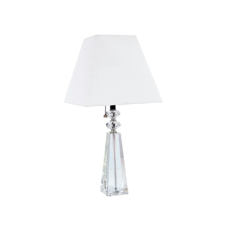 wooden table lamps with natural grain for a warm and organic feelwooden table lamps with natural grain for a warm and organic feel1LT Crystal Table Lamp, Polished Chrome Finish